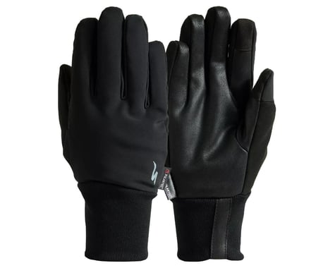 Specialized Softshell Deep Winter Long Finger Gloves (Black) (M)