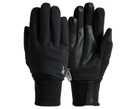 Specialized Softshell Deep Winter Long Finger Gloves (Black) (L)