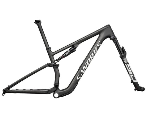 Specialized Epic 8 S-Works Frameset (Carbon/Metallic White Silver) (L)