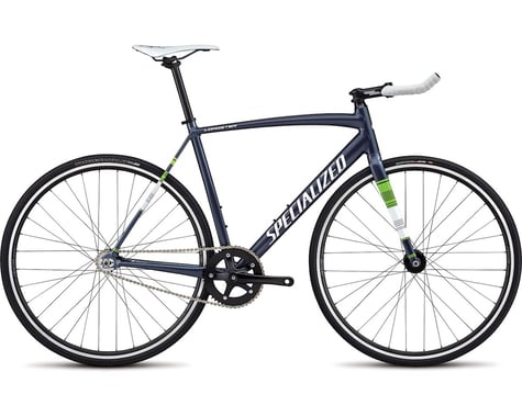 Specialized 2018 Langster Street (Ink/METALLIC WHITE SILVER/Monster Green)