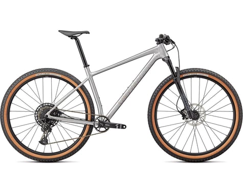 Specialized Chisel Comp Hardtail Mountain Bike (Satin Light Silver/Gloss Spectraflair) (M)