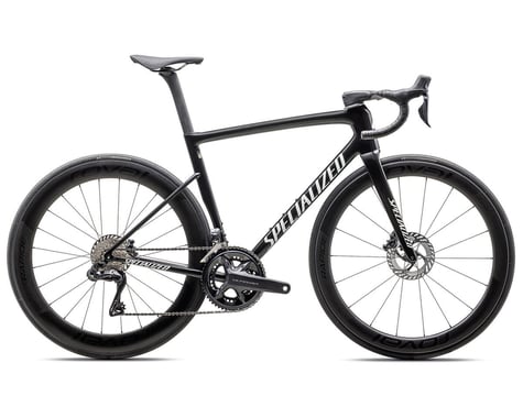 Specialized Tarmac SL8 Pro Road Bike (Gloss Carbon/Metallic White Silver) (52cm)