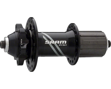 SRAM 506 32 Hole Rear Hub (Black) (QRx135mm) (6-Bolt)