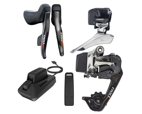SRAM Red eTAP WiFli Road Groupset with Drop Bar Shifters (32 Tooth Max)