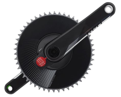 SRAM Red 1 AXS Aero DUB Power Meter Crankset (Black) (1 x 12 Speed) (DUB Spindle) (172.5mm) (50T)