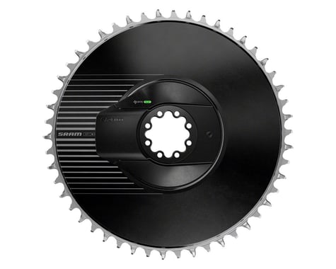 SRAM RED AXS Power Meter Direct Mount Aero Chainring (Black/Silver) (E1) (Single) (48T)