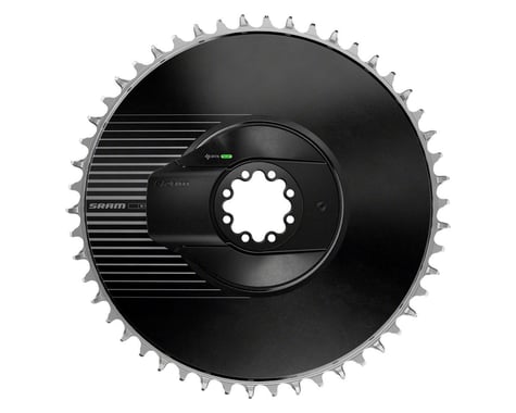 SRAM RED AXS Power Meter Direct Mount Aero Chainring (Black/Silver) (E1) (50T)