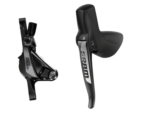 SRAM Rival 1 Disc Brake and Lever - Front, Hydraulic, Post Mount, Black, A1