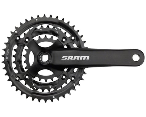 SRAM S-600 Crankset (Black) (3 x 8 Speed) (175mm) (42/32/22T)