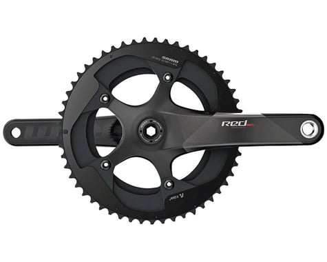 SRAM Red Compact Crankset (Black) (2 x 11 Speed) (GXP Spindle) (C2) (165mm) (50/34T)