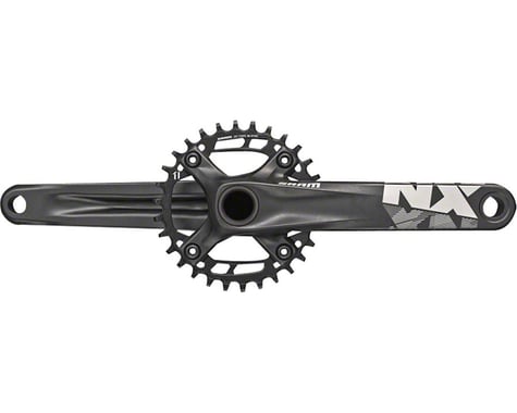 SRAM NX Crankset - 175mm, 10/11-Speed, 32t, 94 BCD, GXP Spindle Interface, Black