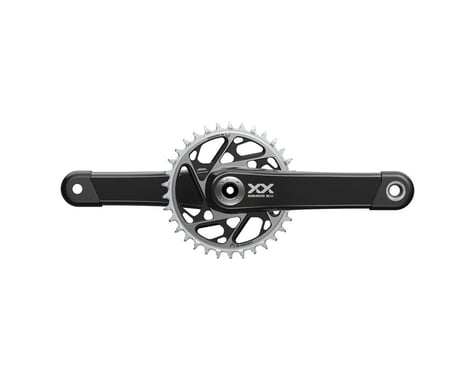 SRAM XX SL Eagle T-Type Crankset (Black) (12 Speed) (DUB) (175mm)