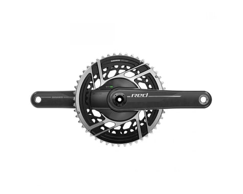 SRAM RED AXS Power Meter Crankset (Natural Carbon) (2 x 12 Speed) (E1) (160mm) (50/37T)