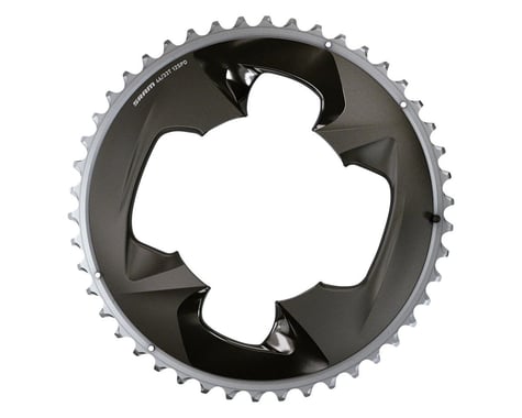SRAM Force AXS Chainrings (Grey/Black) (2 x 12 Speed) (107mm BCD) (Outer) (48T)