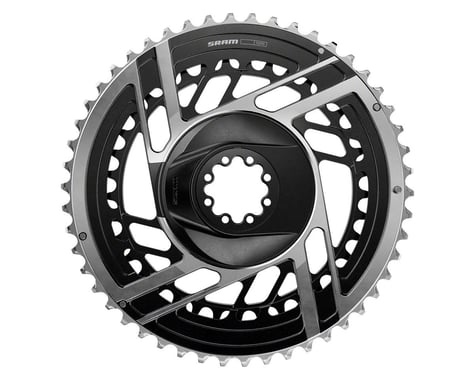 SRAM RED AXS Direct Mount Chainrings (Black/Silver) (2 x 12 Speed) (E1) (Inner & Outer) (48/35T)