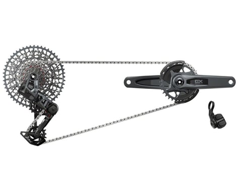 SRAM GX Eagle T-Type Transmission AXS Groupset (Black/Silver) (12 Speed) (170mm) (32T)