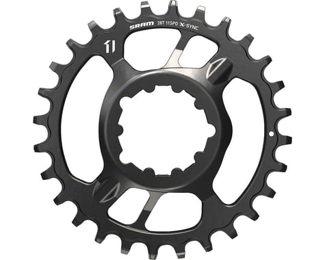SRAM X-Sync Steel Direct Mount Chainring (6mm Offset) (28T)