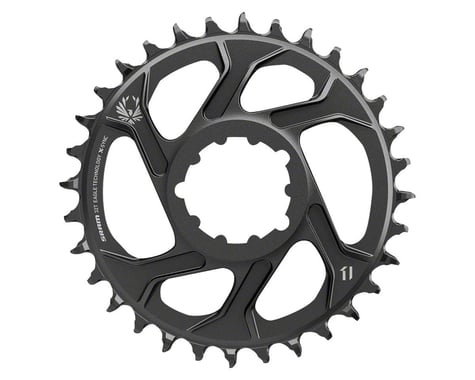 SRAM X-Sync 2 Eagle Direct Mount Chainring (Black) (1 x 10/11/12 Speed) (Single) (-4mm Offset) (30T)