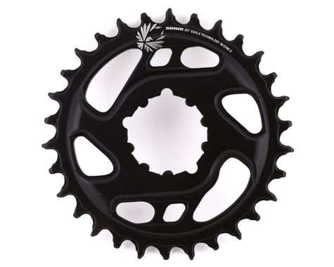 SRAM X-Sync 2 Eagle Cold Forged Direct Mount Chainring (Black) (1 x 10/11/12 Speed) (Single) (3mm Offset/Boost) (30T)
