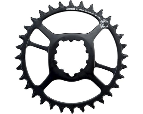 SRAM X-Sync 2 Eagle Steel Direct Mount Chainring (Black) (1 x 10/11/12 Speed) (Single) (3mm Offset/Boost) (32T)