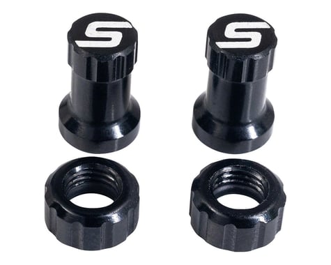 Stan's Tubeless Valve Color Kit (Black) (Pair)