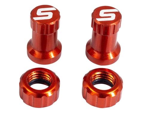 Stan's Tubeless Valve Color Kit (Orange) (Pair)