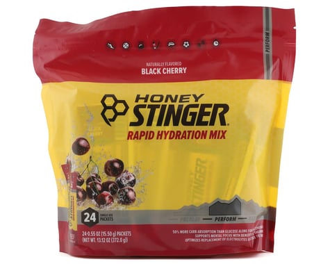 Honey Stinger Rapid Hydration Drink Mix (Black Cherry) (Perform) (24 | 0.58oz Packets)