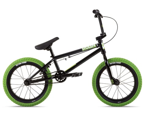 Stolen 2022 Agent 16" BMX Bike (16.25" Toptube) (Black/Neon Green)