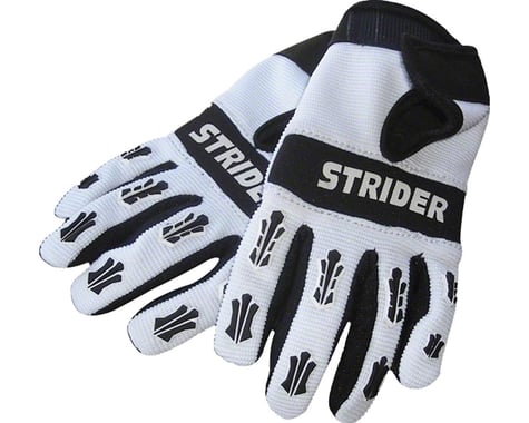 Strider Sports Adventure Riding Gloves (White/Black)