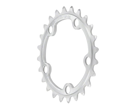 Sugino Single Speed Chainrings (Anodized Silver) (3/32") (5-Bolt) (74mm BCD) (Single) (26T)