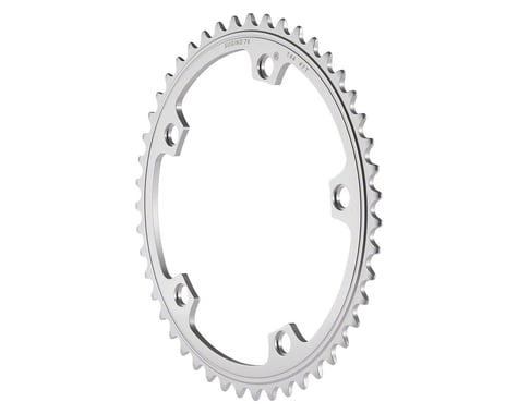 Sugino 75 1/8" 5-Bolt Track Chainring (Silver) (144mm BCD)