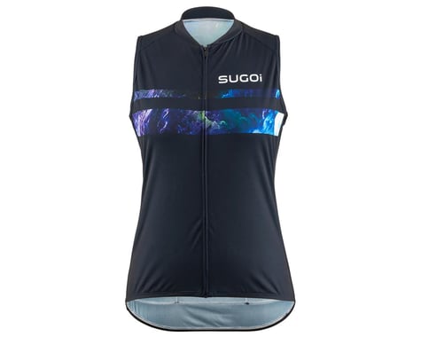 Sugoi Women's Evolution Zap Sleeveless Jersey (Dark Navy Sky) (XL)