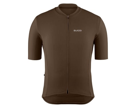 Sugoi Men's Essence Short Sleeve Jersey (Roasted Coffee) (L)