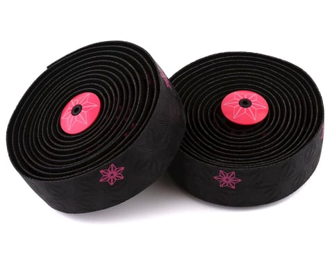 Supacaz Super Sticky Kush Handlebar Tape (Neon Pink/Galaxy Black)