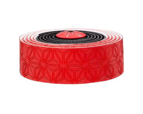 Supacaz Super Sticky Kush Handlebar Tape (Black/Red)