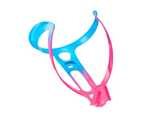 Supacaz Fly Alloy Water Bottle Cage (Neon Pink/Neon Blue)