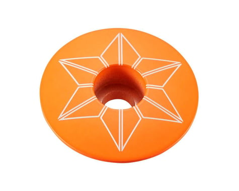 Supacaz Star Cap (Neon Orange)