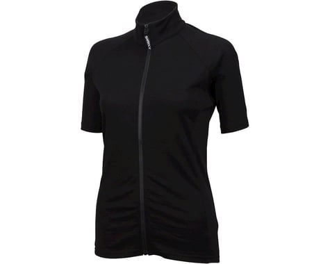 Surly Merino Wool Lite Women's Short Sleeve Jersey (Black)