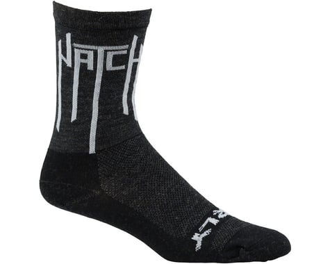 Surly Natch 5" Sock (Black/White)
