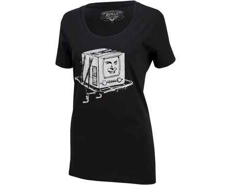 Surly Kill Your Television Women's T-Shirt (Black)