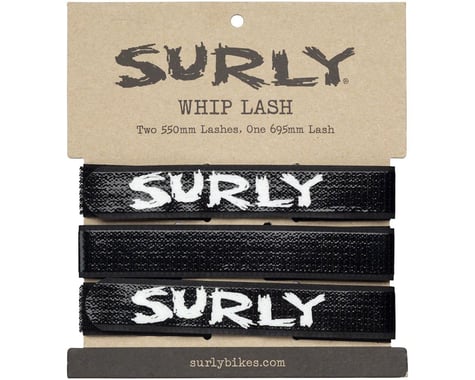 Surly Whip Lash Gear Strap Multi-Pack (Black)