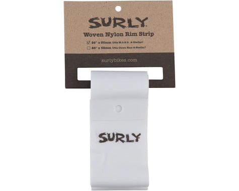 Surly Nylon Rim Strip (White) (26") (For Other Brother Darryl Rim)