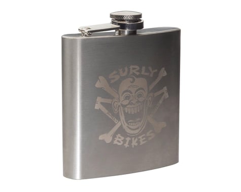Surly Hip Flask (6oz) (Stainless)