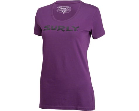 Surly Logo Women's T-Shirt (Purple)