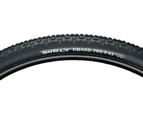Surly Knard Tire - 700 x 41, Clincher, Folding, Black, 60tpi