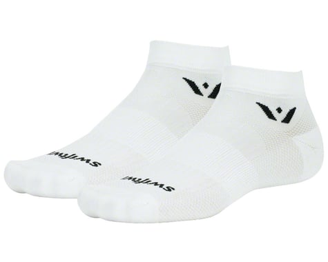Swiftwick Aspire One Socks (White) (S)