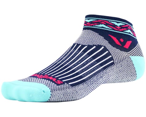 Swiftwick Vision One Apex Sock (Navy//Multi-Color)