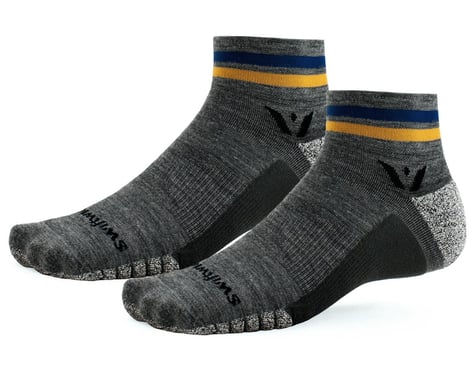 Swiftwick Flite XT Trail Two Socks (Stripe Navy) (XL)