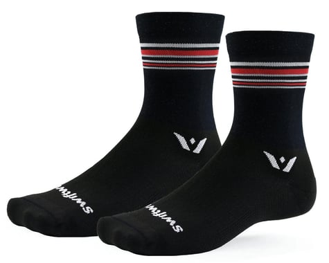 Swiftwick Aspire Five (Red/Black) (L)