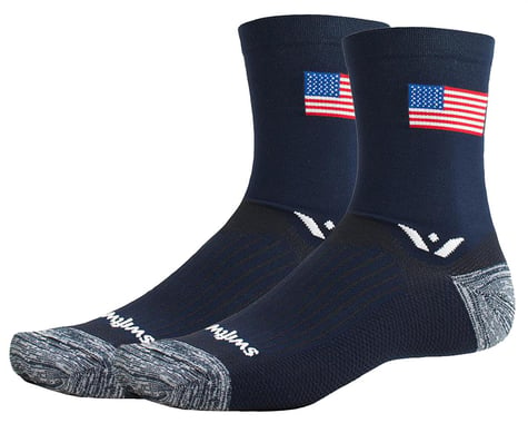 Swiftwick Vision Five Tribute Socks (USA Flag)